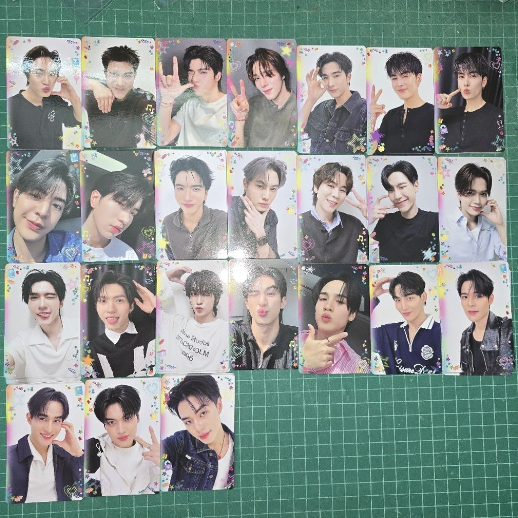 GMMTV BOYS SELFIE HEART SHOT RANDOM 7パック Gmmtv Fanival Preorder Split Go Boys Selfie Heart Shot - Per Card