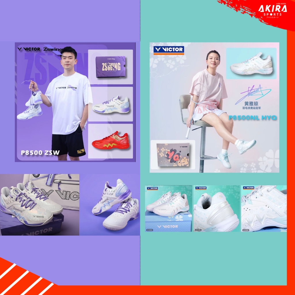 VICTOR Badminton Sports Shoes Model P8500 Nitrolite ZSW (ZSWING) HYQ ...