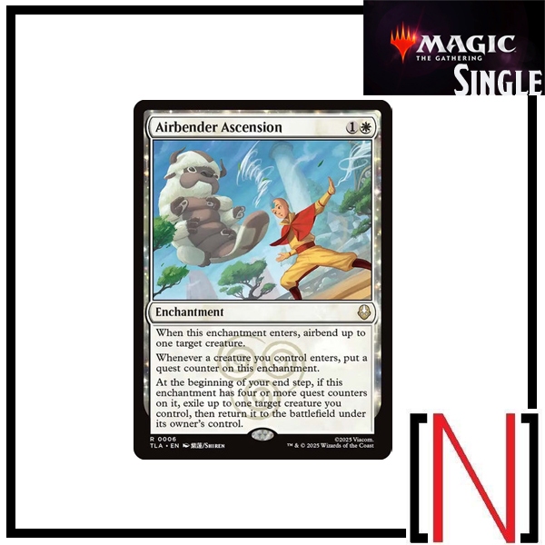 [MTG][Single][TLA] Airbender Ascension Rare [English] | Shopee Philippines