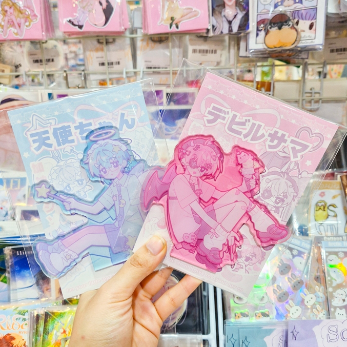 Standee Made Angel Devil Hoshi And Eichi Beautiful And Sweet Worth ...