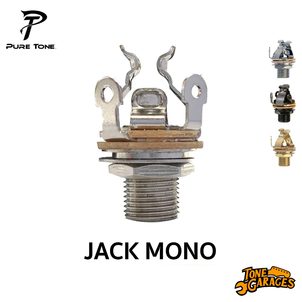 PURE TONE Mono Multi-Contact 1/4′′ Output Jack Female There Are 3 ...