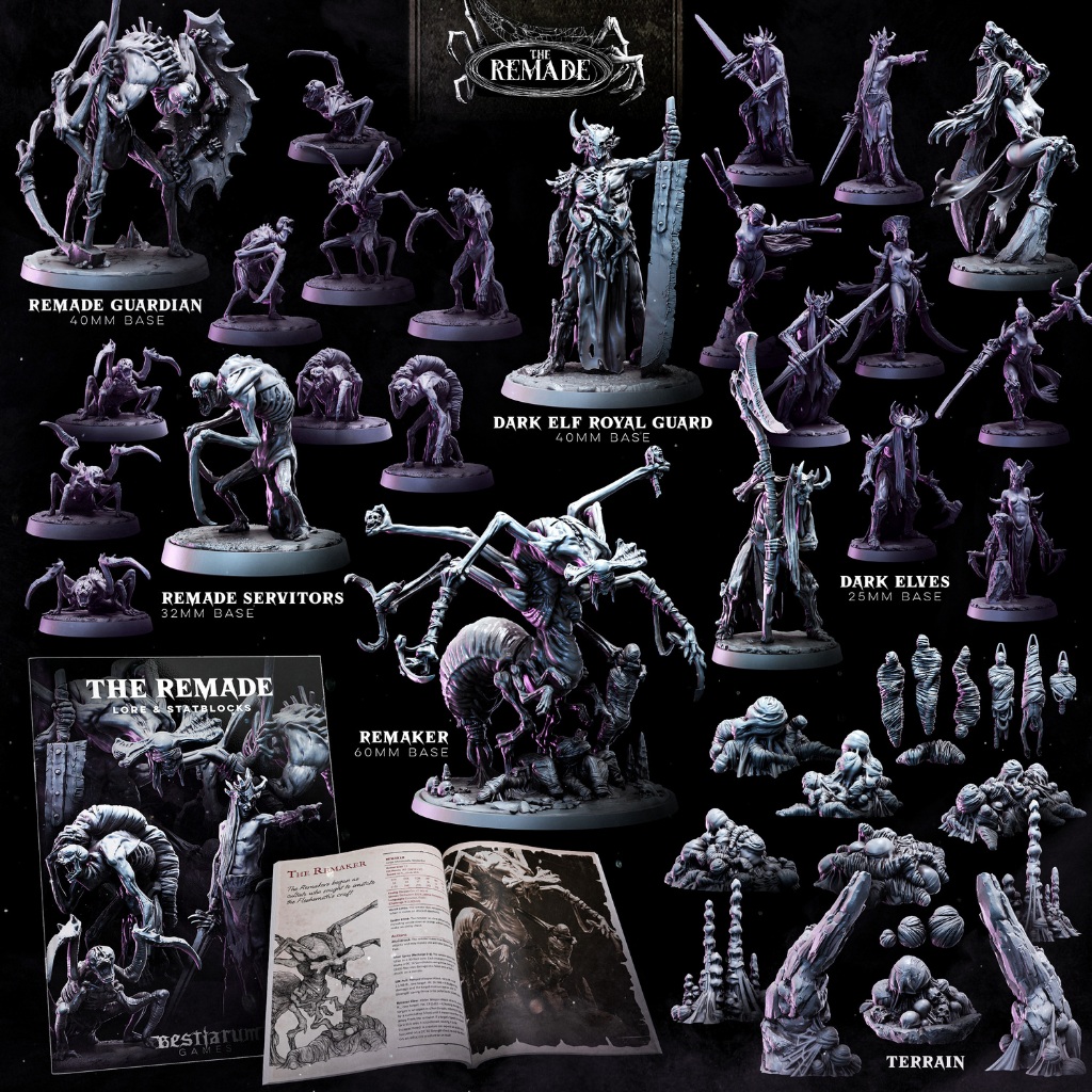 the Return of the Remade-Model For DnD miniature [Made to order Send ...