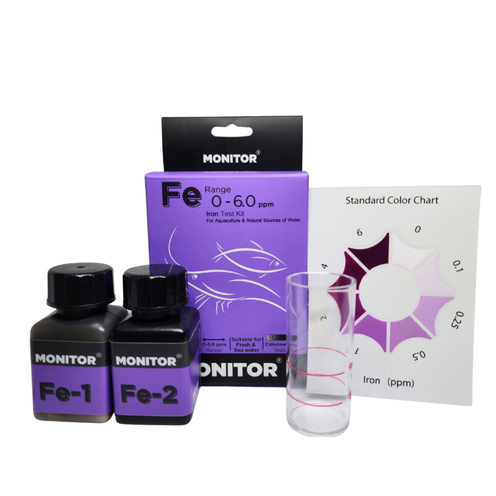Steel TEST KIT MONITOR IRON (Fe) (60 Tests) Aquarium Test Kit | Shopee ...