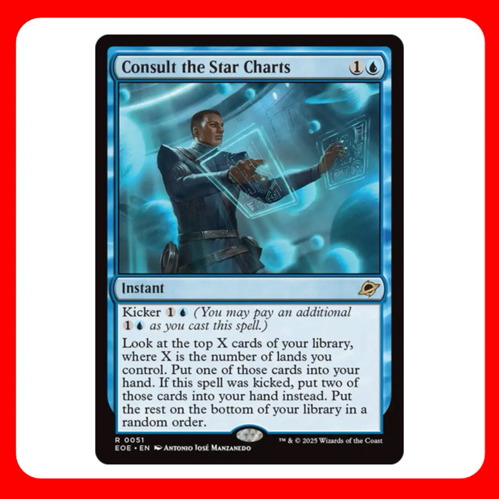 [MTG] Consult the Star Charts [EOE] [BLUE] [RARE] [NORMAL] [ENG] (Magic ...