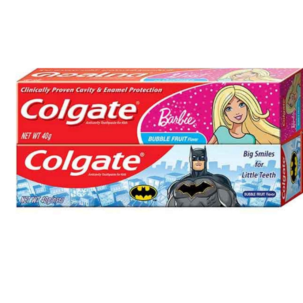 Colgate Children's Toothpaste Bubble Fruit 40 Grams Mixed Patterns ...