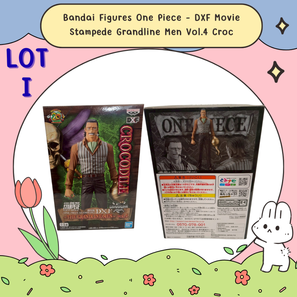 Figurine One Piece - Crocodile DXF Extra The Grandline Series - Banpresto 2025 - Neuf Scellé