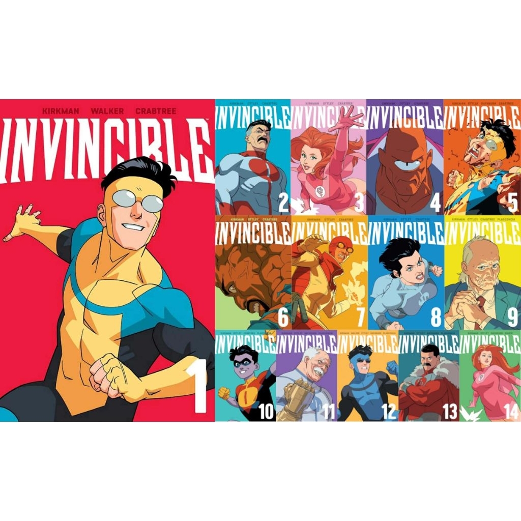 [Pre-Order] Invincible New Edition Volume 1-14 (Separate Volumes ...