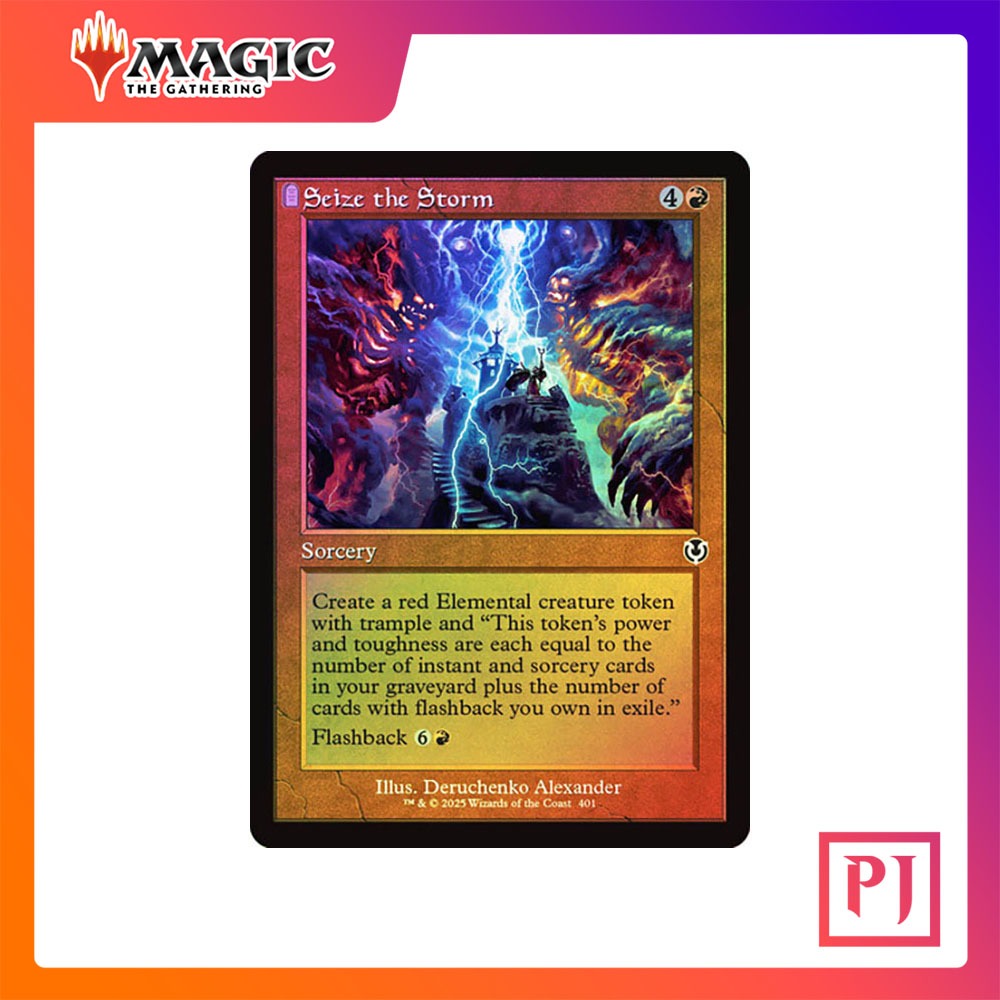 [MTG] Seize the Storm (Retro) [INR] [RED] [COMMON] [FOIL] [ENG] (Magic ...