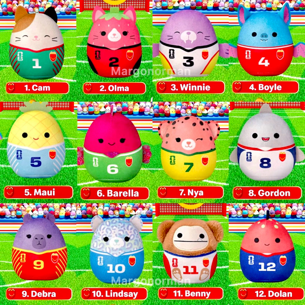 Mcdonalds Squishmallow Rare Mini Plush