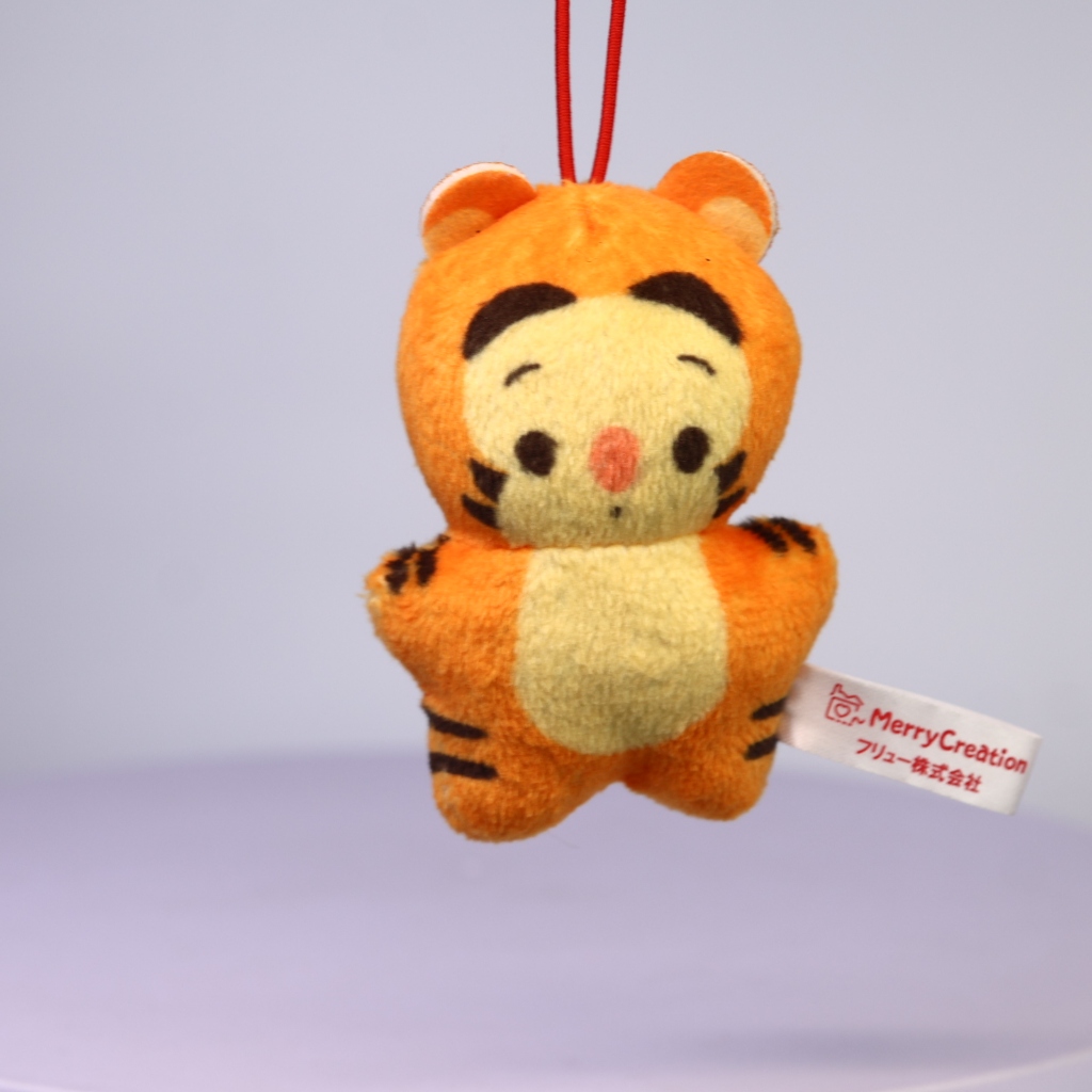 Tigger Doll Chibi Mascot Plush (Big Head) Furyu Prize Collection Japan ...