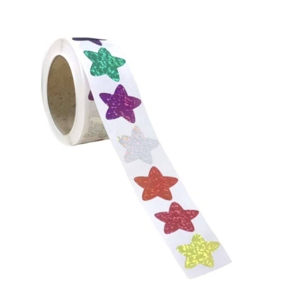 Star Stickers (Multi-Colored) For Decoration Reward Good Children ...