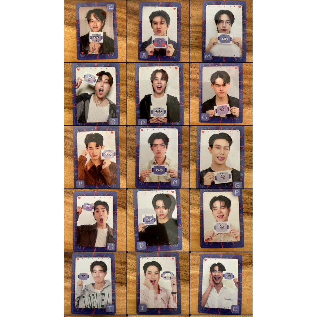 GMMTV Random boy card Book Work | Shopee Philippines