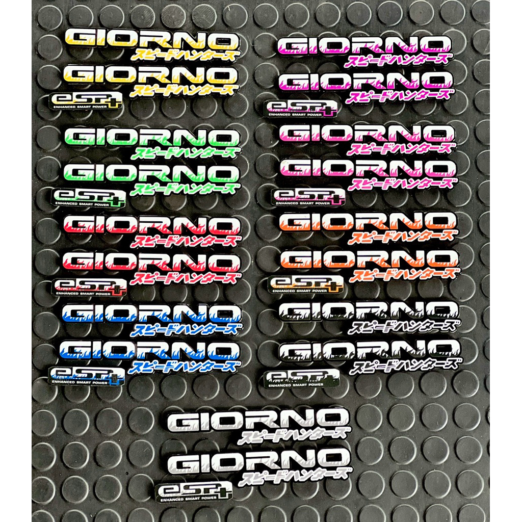 Giorno /Forza /Pcx Logo Sticker Light Pattern Can Glow (1 Set = Get 3 ...