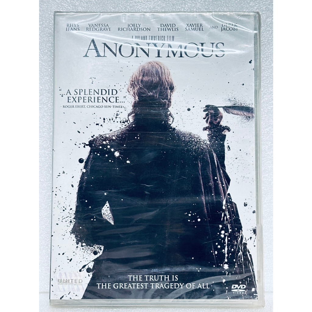 DVD : Anonymous (2011) The Name Of The World's Deception Pen 
