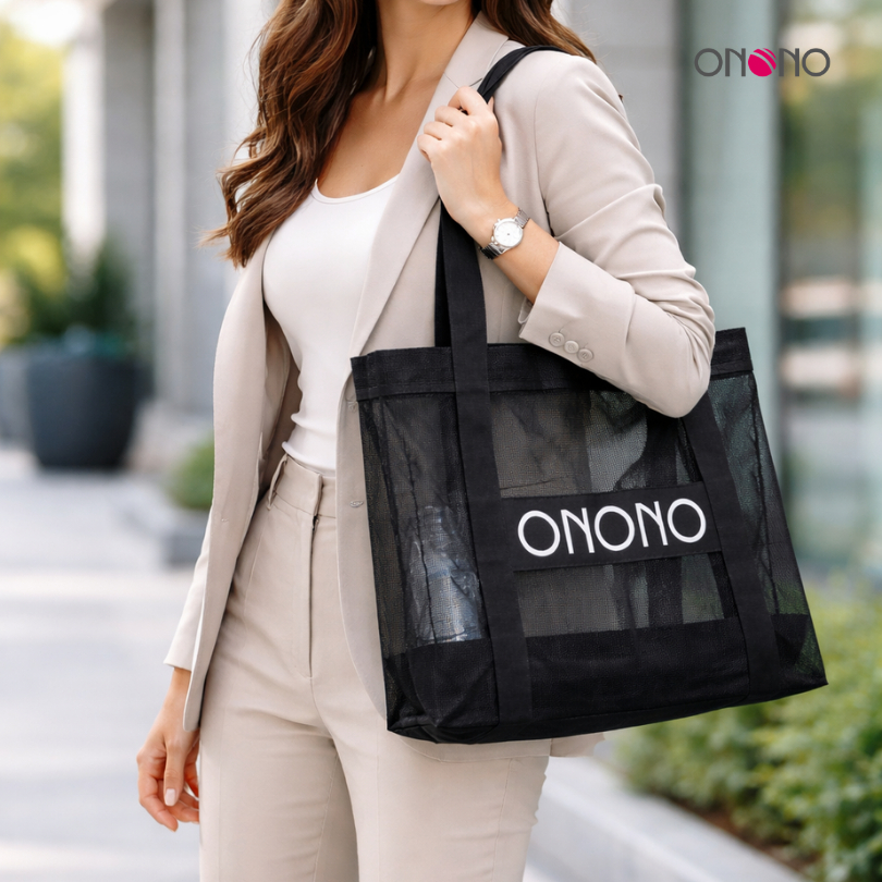 ONONO Mesh Tote Bag Fashion | Shopee Philippines