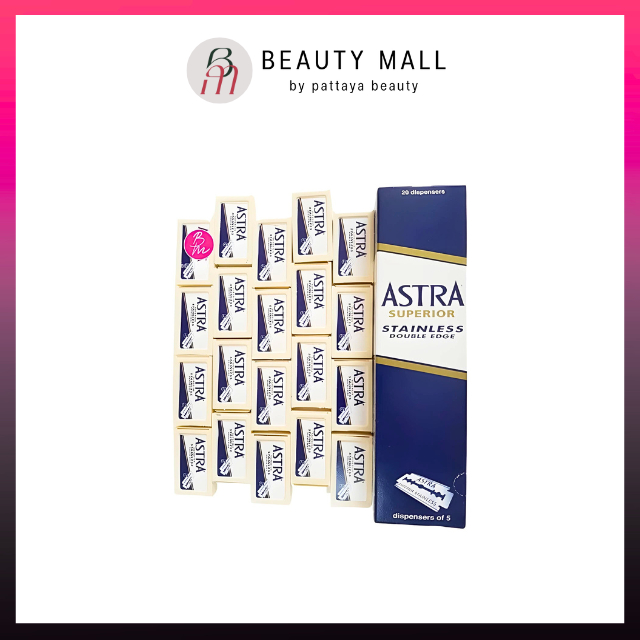 Astra Razor Blades 2 Edges 20 Boxes 100 Blades. | Shopee Philippines