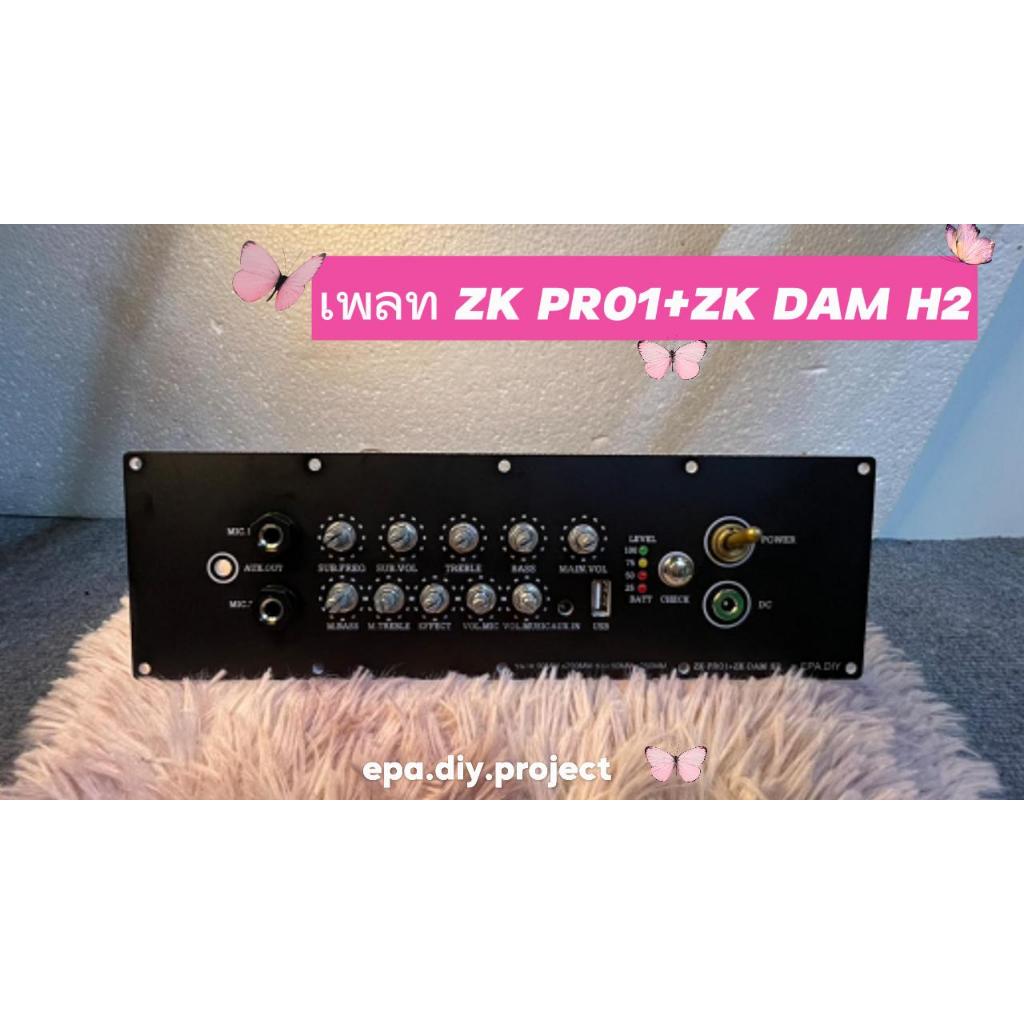 Bluetooth Speaker Plate Model ZK PRO1+ZK-DAM H2 Slot 50x250mm.led Light ...