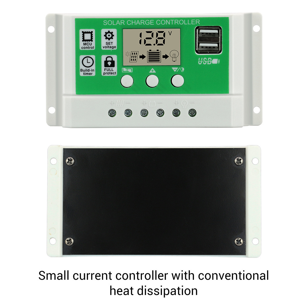Powmr Solar Charge Controller Panel 30A 12V 24V Auto Lithium Battery ...
