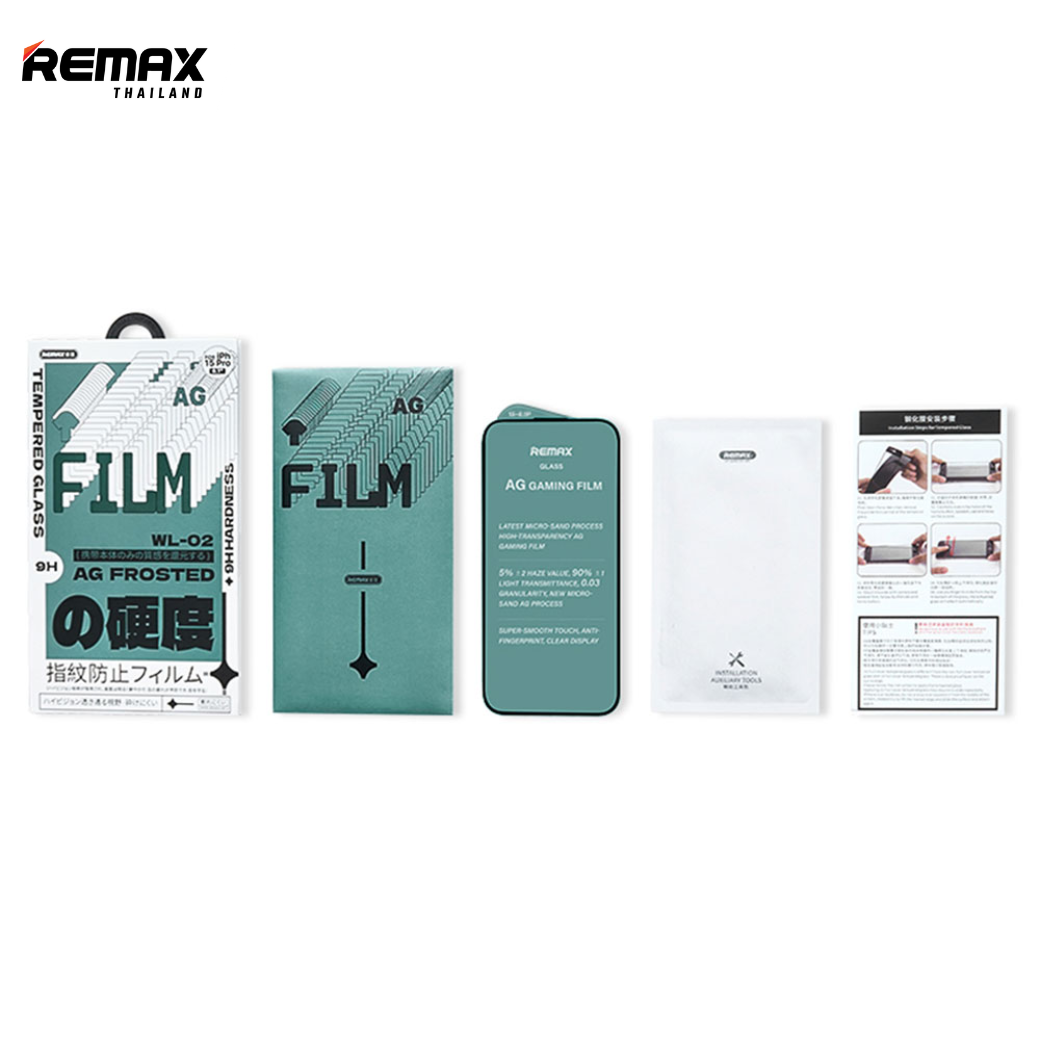 Remax Film WL-02 - Glass Film For IP 15 / IP 16 / IP 17 All Models ...