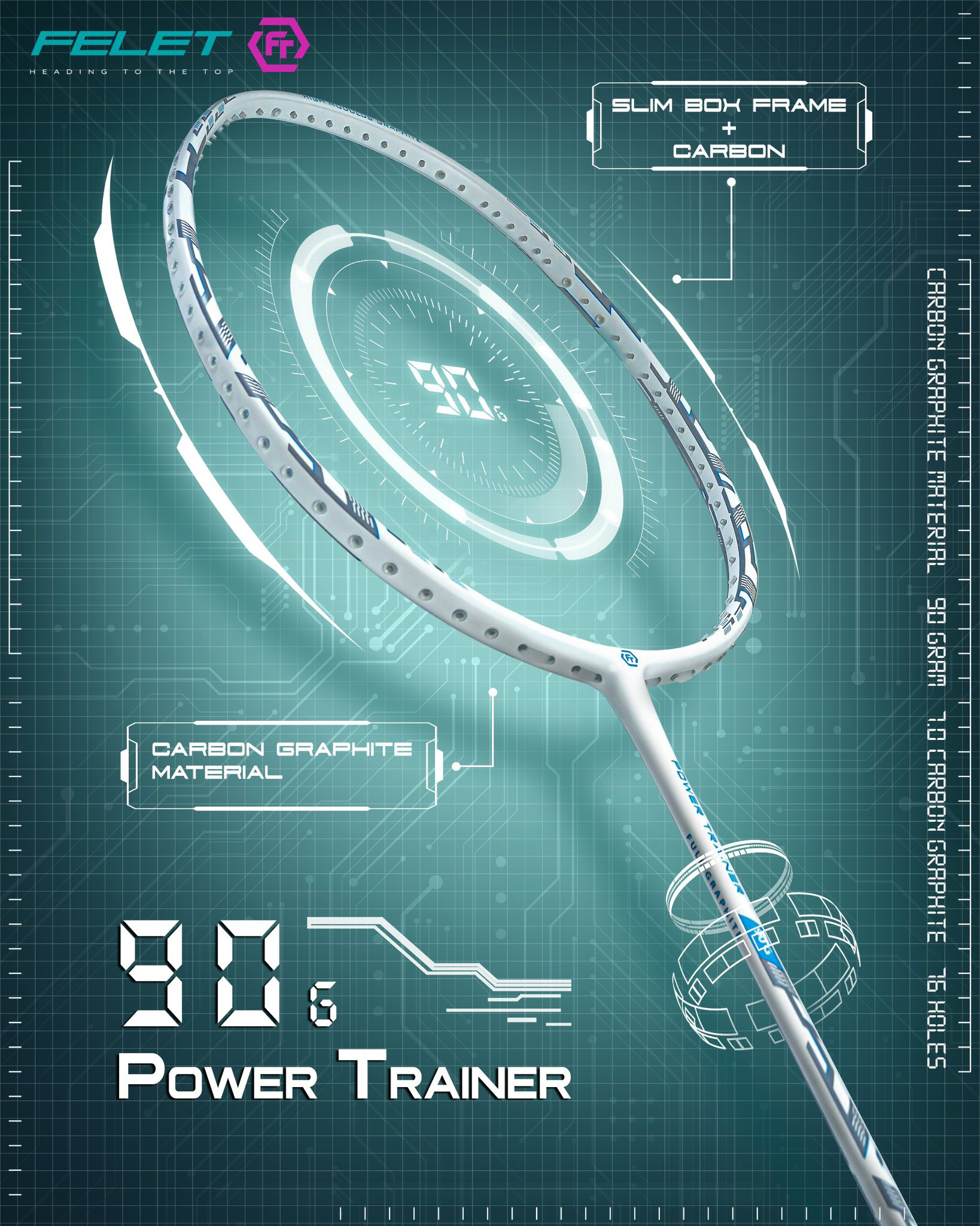 FELET Badminton Racket POWER TRAINER (Training Stick) | Shopee Philippines