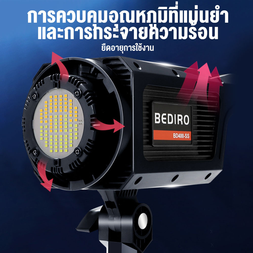 500W LED Photo Light Live Studio with 65cm Lantern Softbox & Stand ...