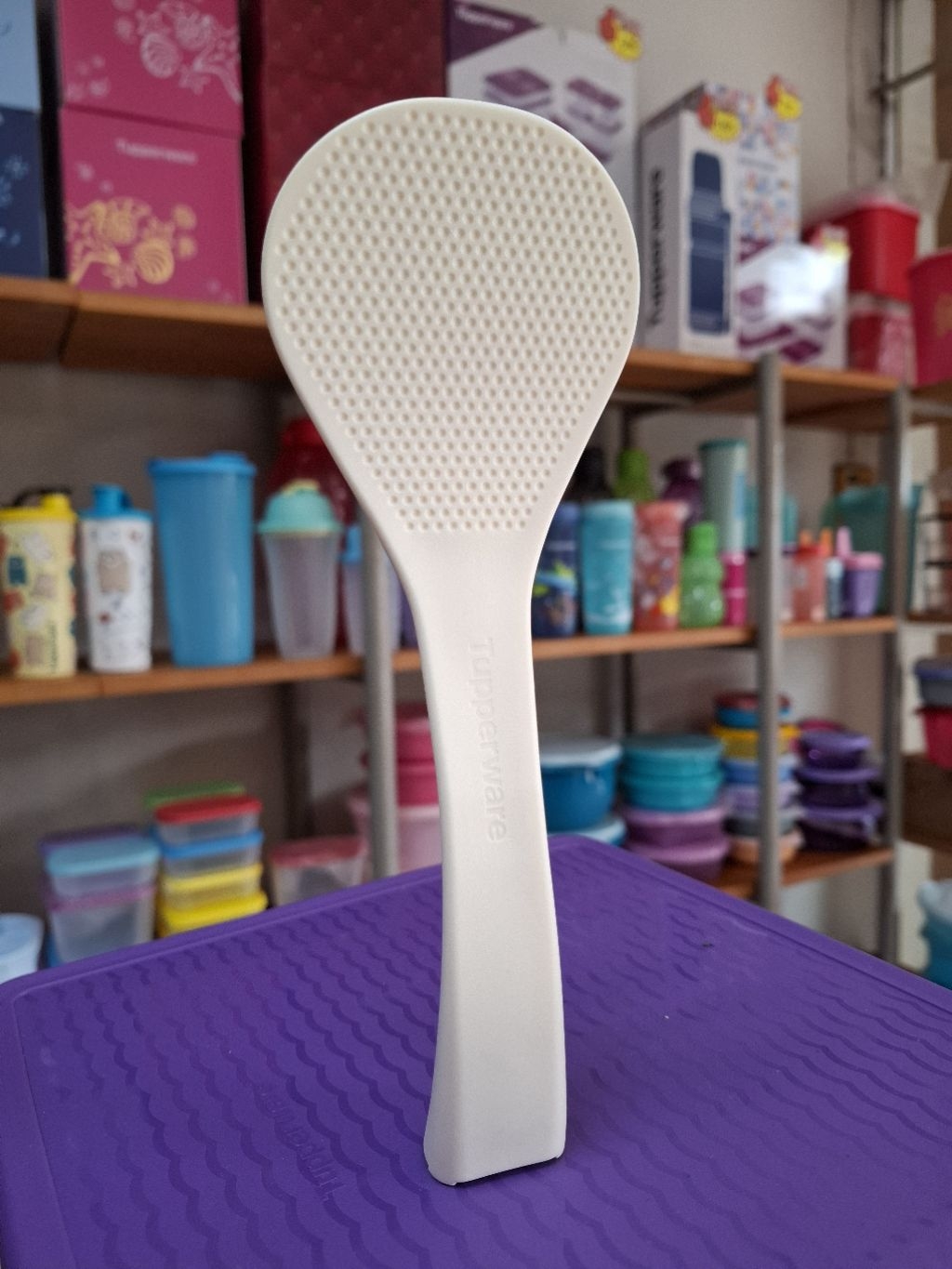 Tupperware Magic Spatula Rice Scoop Non-Stick Easy To Wash Heat ...