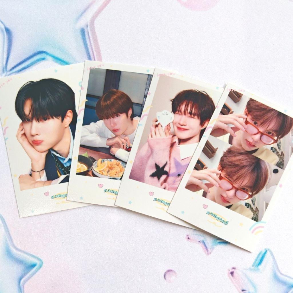 Keng Nam Ping-A Set Of 2x3 Inches 4 Cards Kenamping Photocard Lomo ...
