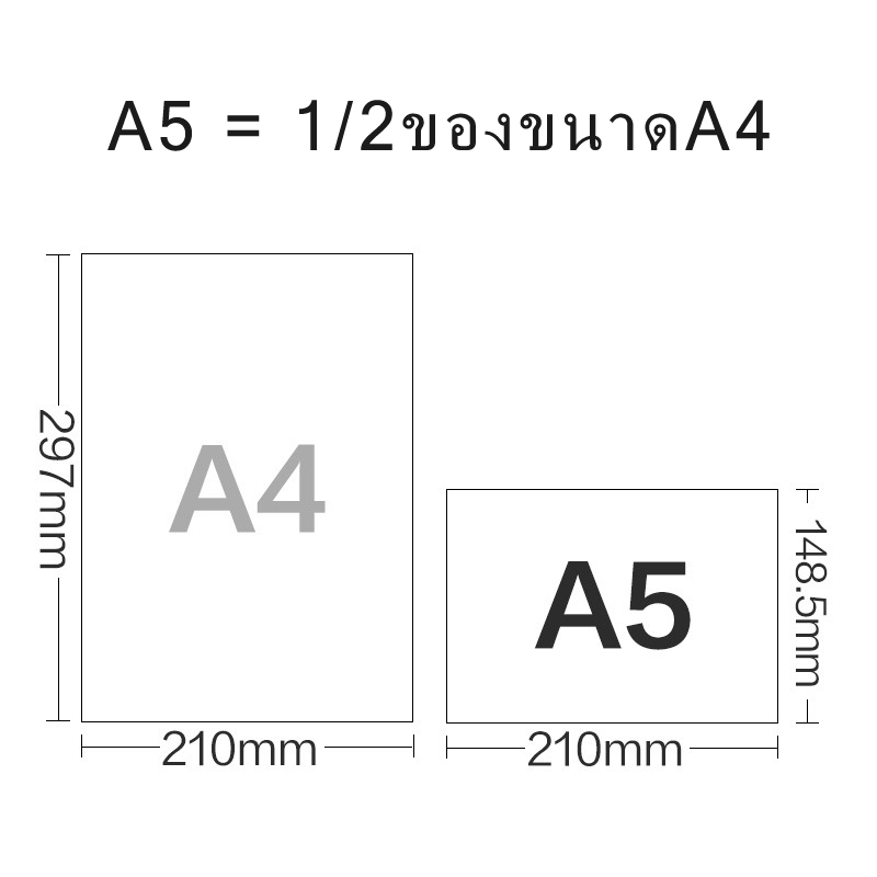 A5 Photocopy paper 70 Grams Size 148mm 210mm Can Be Used On Both Sides ...