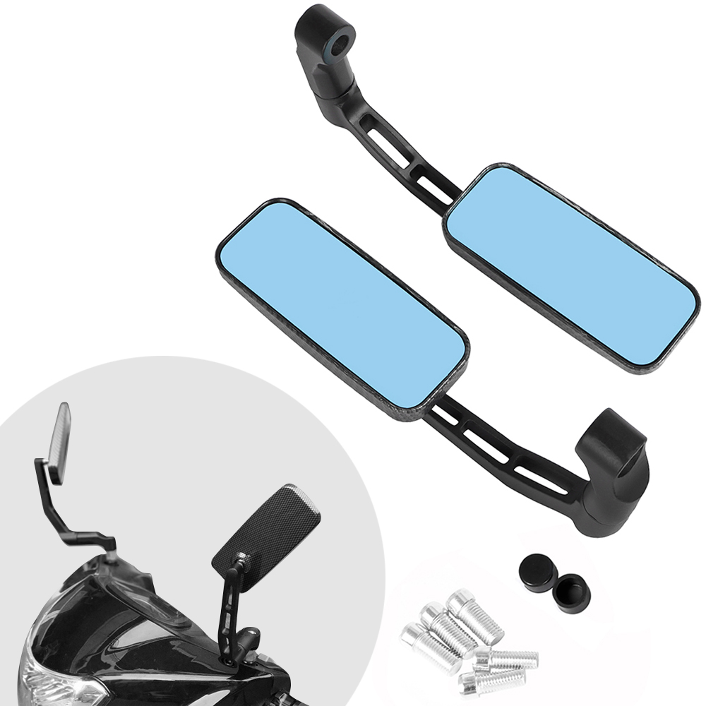 Motorcycle Mirror BSC Square Leg Side (With 6 Nuts) | Shopee Philippines