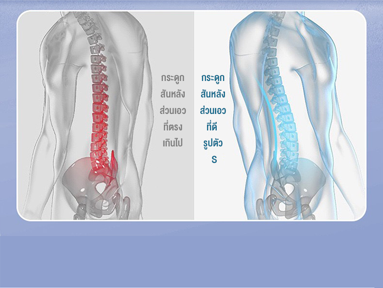 4 Levels Of Back Bending Pad Spine Support Stretch Muscles Relieve Pain ...