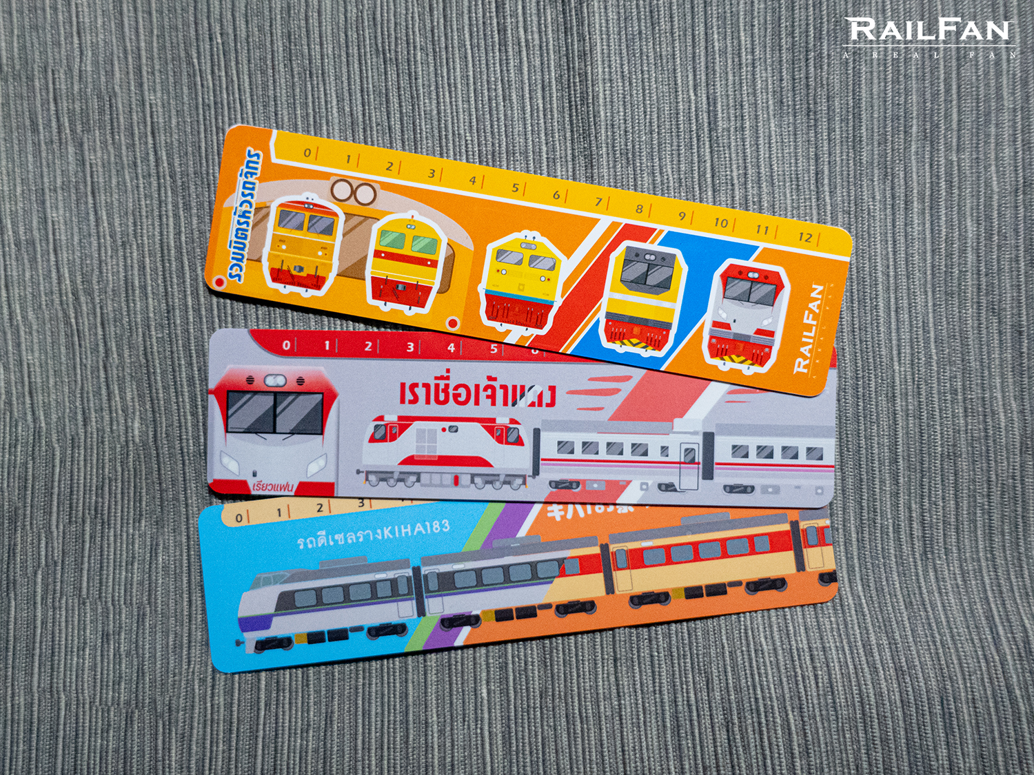 Train Pattern Ruler QSY Locomotive Thai Office Supplies Student ...