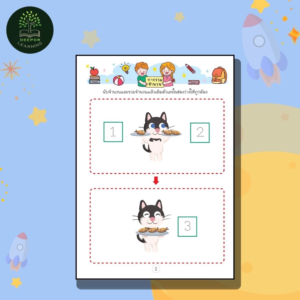 Children's Book Combined And Separation Practice Kindergarten (Enhance ...