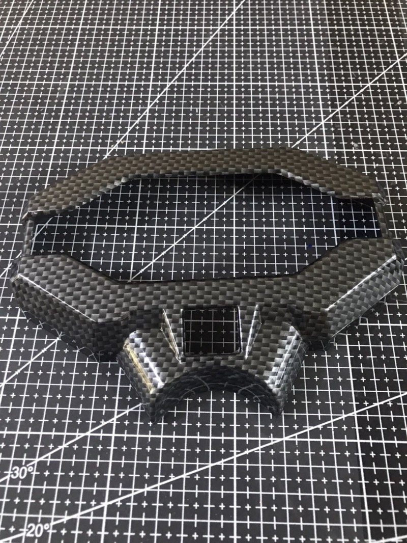 Zoomer x (15) Kevlar Speedometer Cover Attached To The Original Item ...