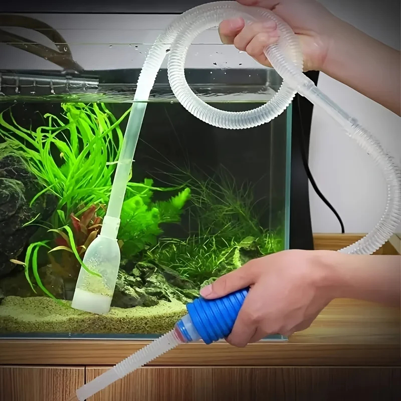 Aquarium Water Changer Siphon Removable With Hose Transfer Device ...