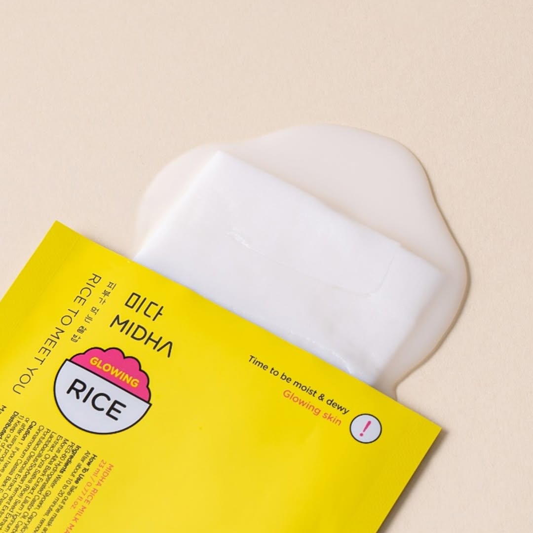 MIDHA-Rice Milk Mask Hydro Glowing 25 ml. Mida | Shopee Philippines