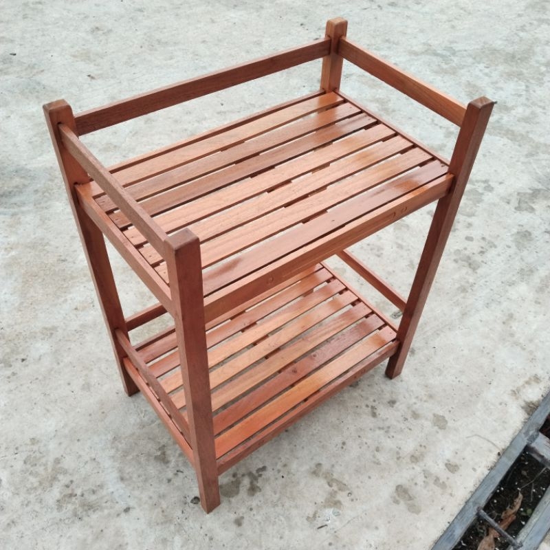 Wooden Shelf Miniature 52 * 32 * 68 Cm | Shopee Philippines
