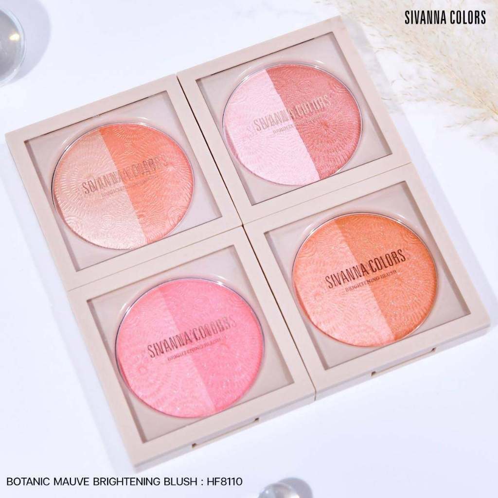 Sivanna Colors Botanic Brightening Blush | Shopee Philippines