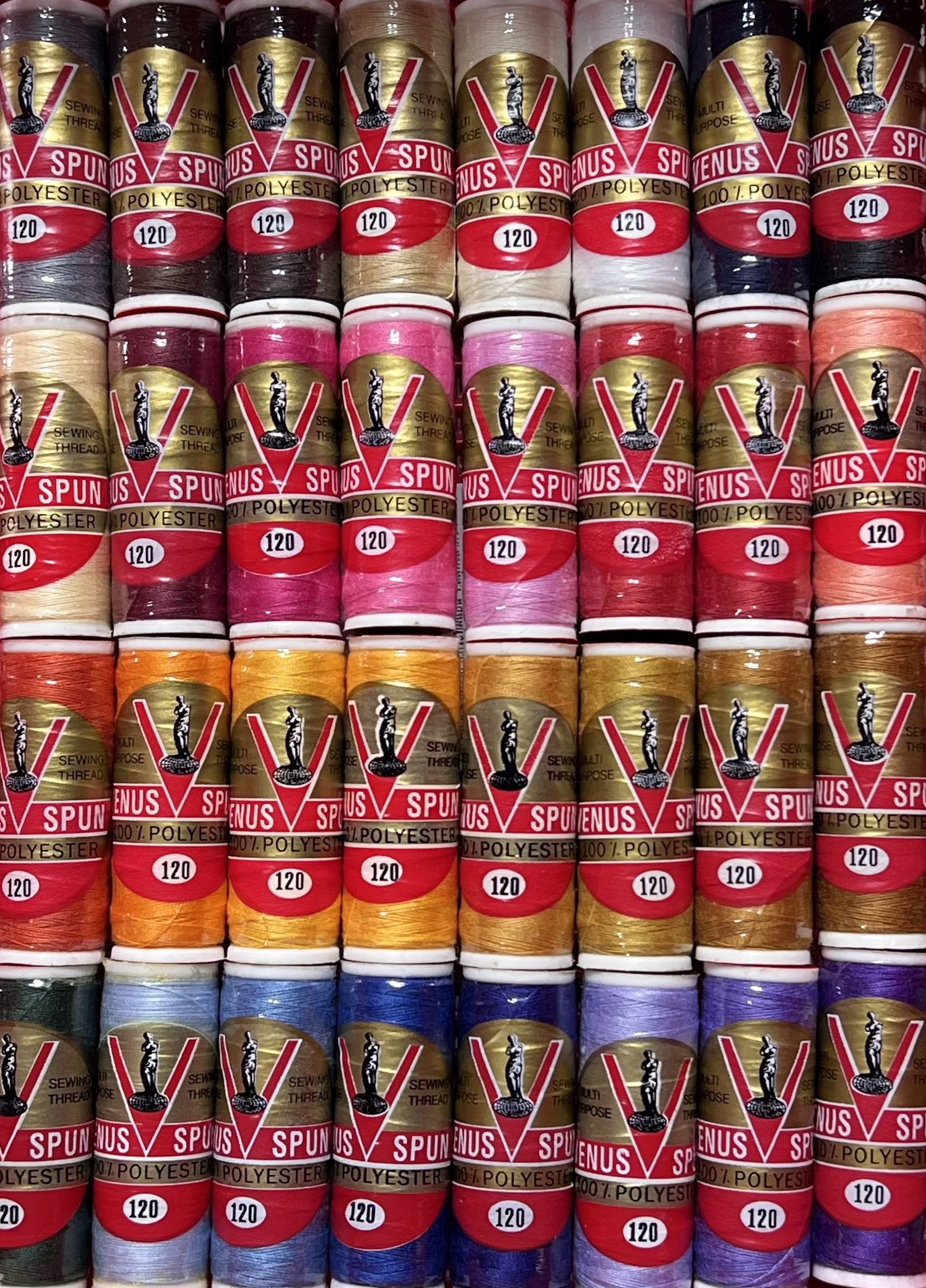 Sewing Thread Venus Small Tube 100 Meters | Shopee Philippines