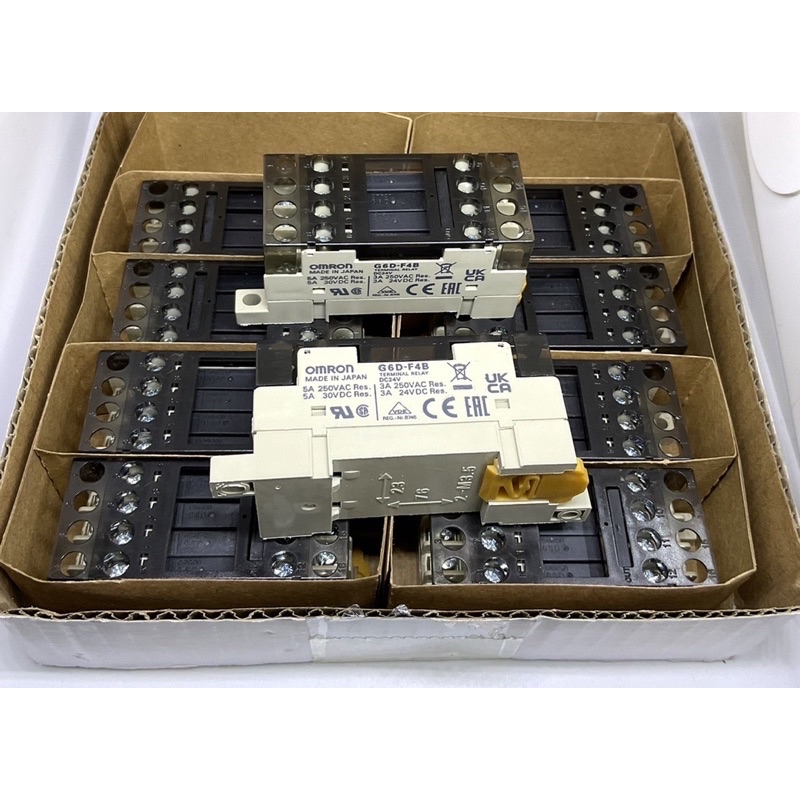 Omron G6D-F4B DC24V TERMINAL RELAY Shock Front Contact 5A 250VAC 5A ...