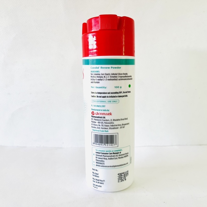 Calamine Powder/ Reduces Rashes/ Irritation/ Candid Renew Daily Skin ...