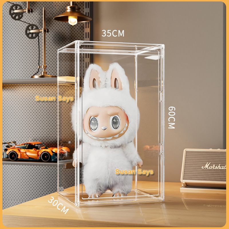 Zimomo Acrylic Box Size 35*30 Height 60 cm Model Labubu | Shopee ...