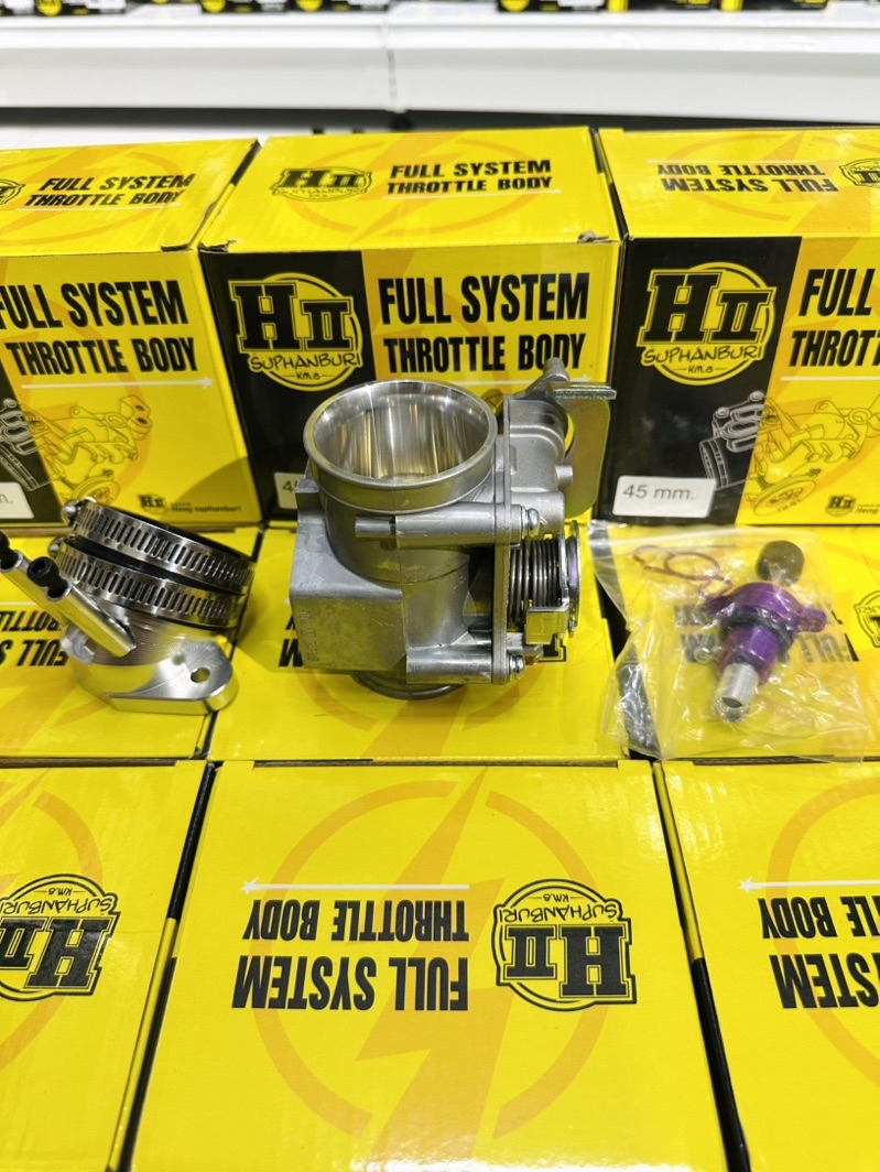 Heng Suphan Oval Throttle Body Set (Blade Size 45mm.) HII Ball ...