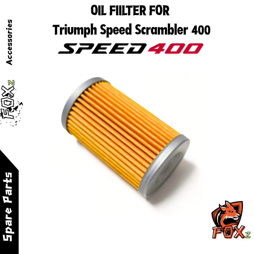 Oil Filter For Triumph Speed 400/Scrambler 400 New | Shopee Philippines
