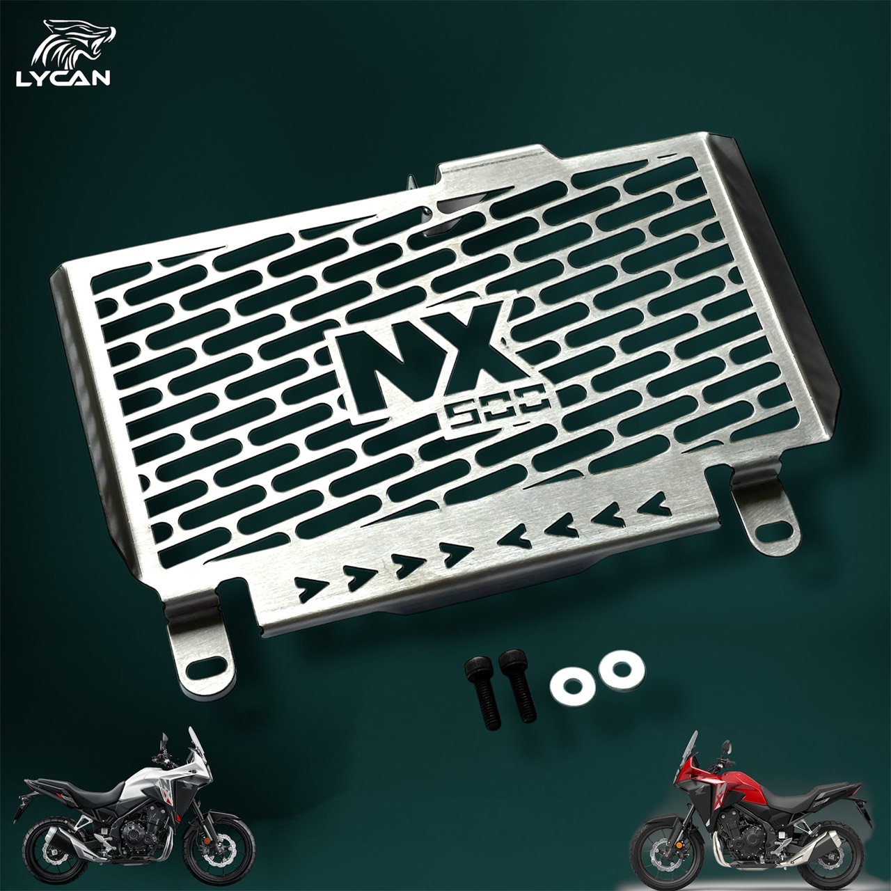 NX 500 Radiator Guard LYCAN Work Stainless Steel Color d3 | Shopee ...