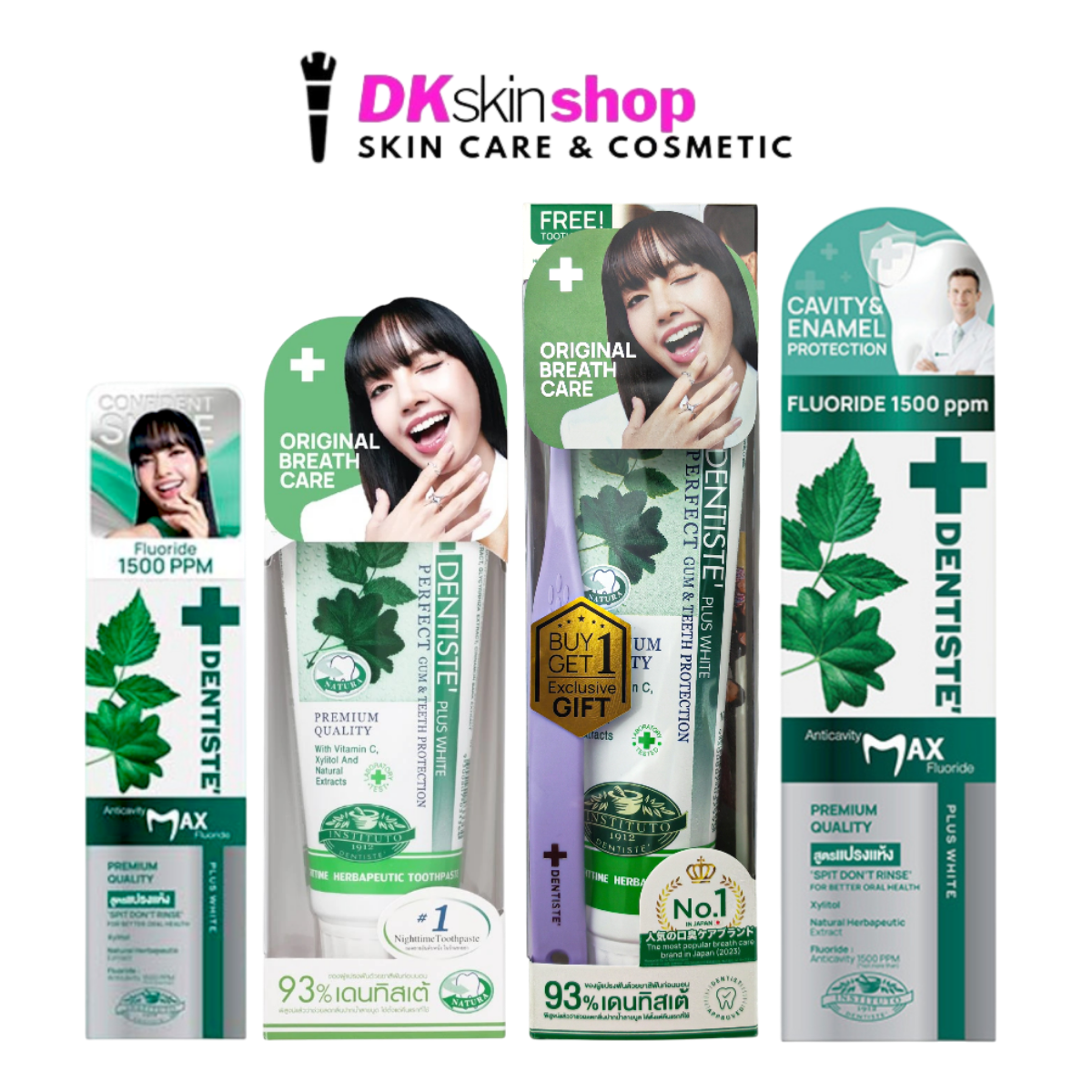 DENTISTE TOOTHPASTE (4 Sizes To Choose From) | Shopee Philippines