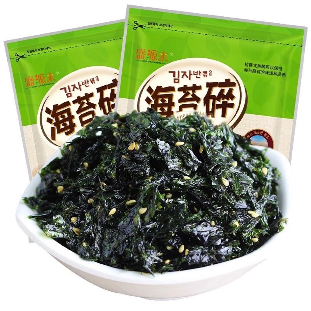 Seaweed Sprinkled On Rice Seasoned Original Flavor Korean Recipe Mixed ...