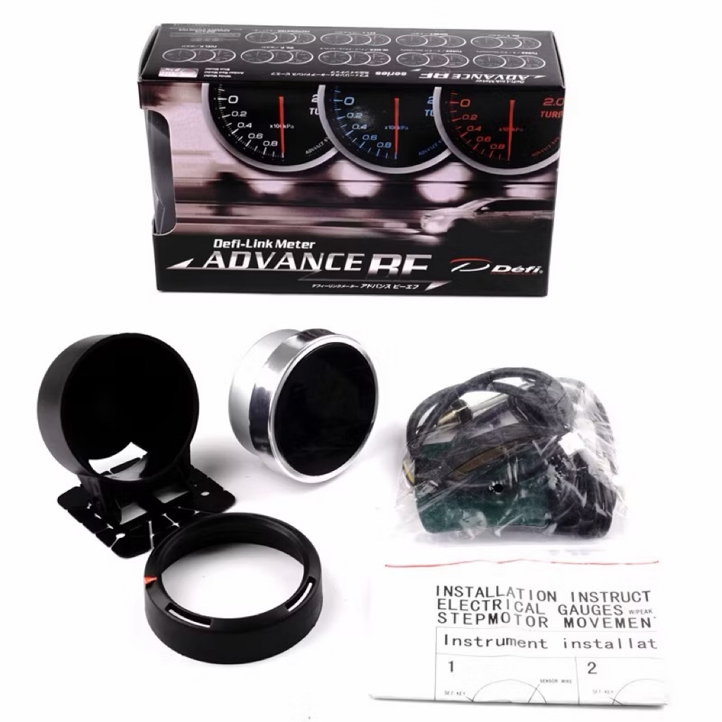 Defi Advance BF 248 Color 60 Mm.defi Water Temp Oil Temperature /Turbo ...