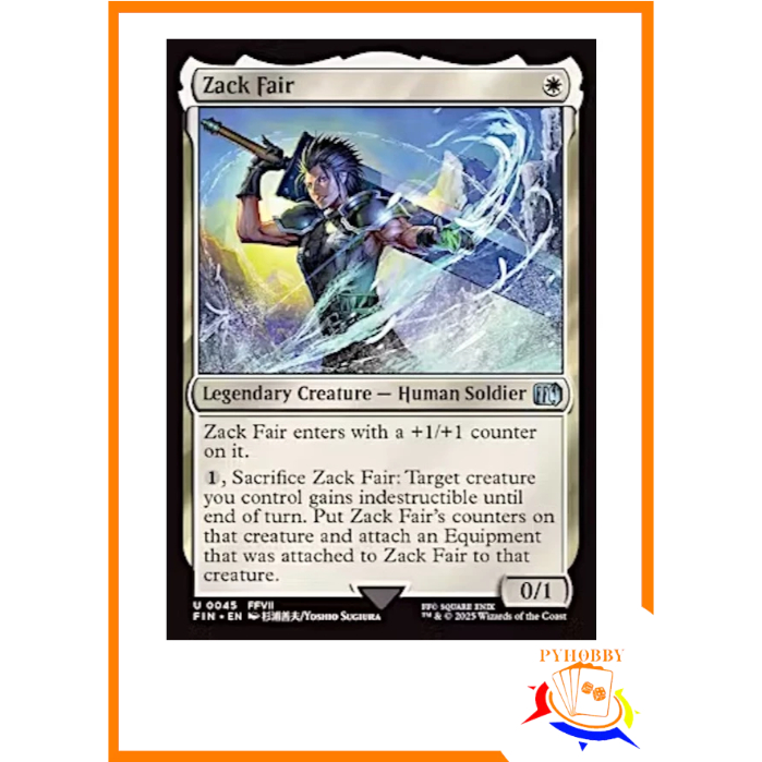 MTG] Final Fantasy: Zack Fair | Shopee Philippines