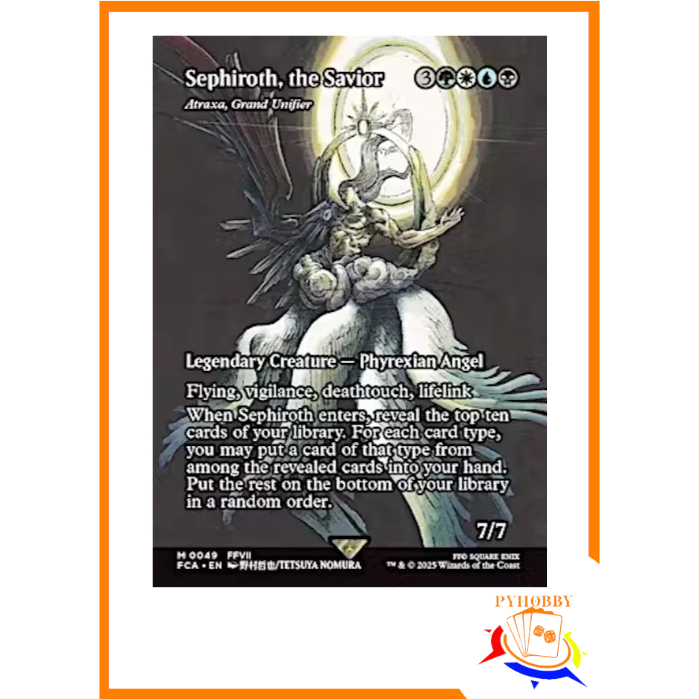 MTG] Final Fantasy Through the Ages: Atraxa Grand Unifier (0049-Sephiroth  the Savior) | Shopee Philippines