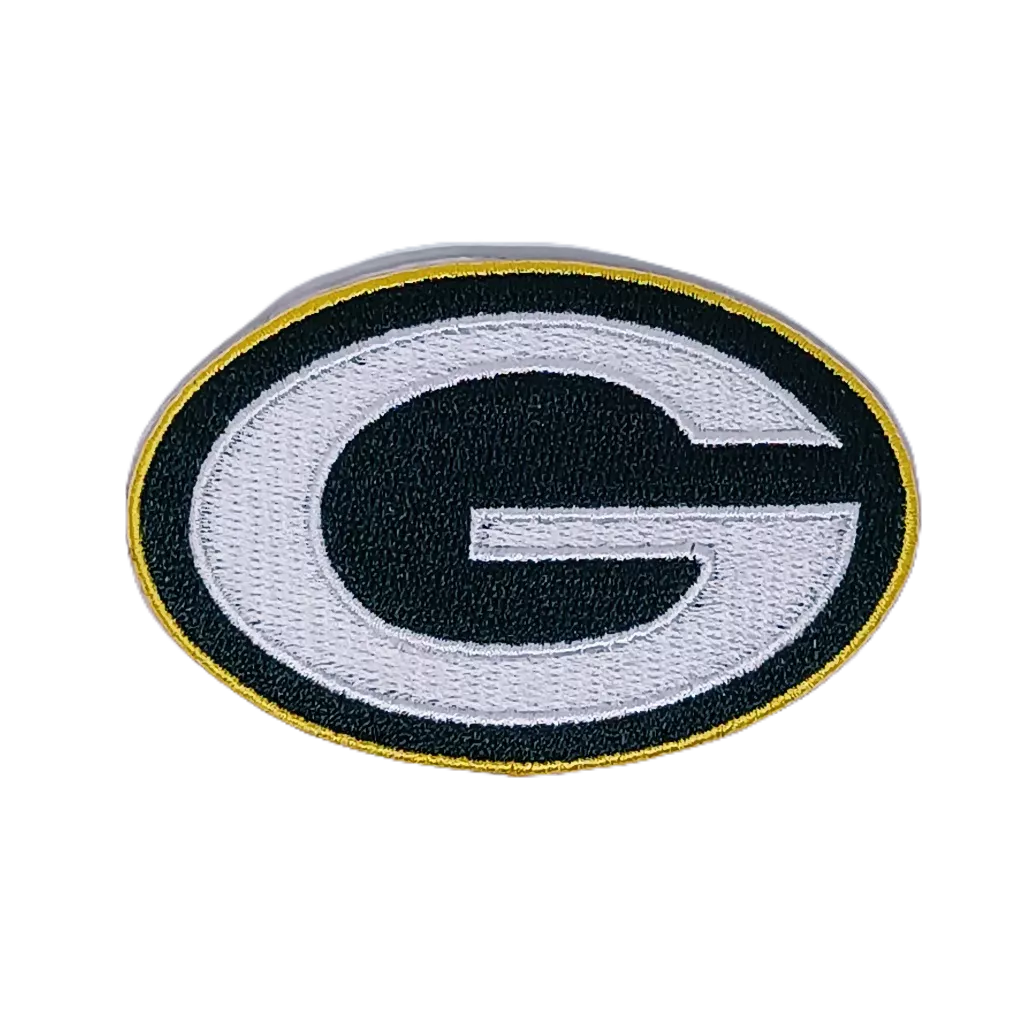Green Bay Packers NFL Embroidered Patch Iron-On Sports Patches Fashion ...
